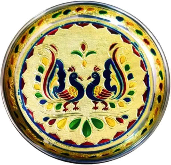 Meenakari Plate